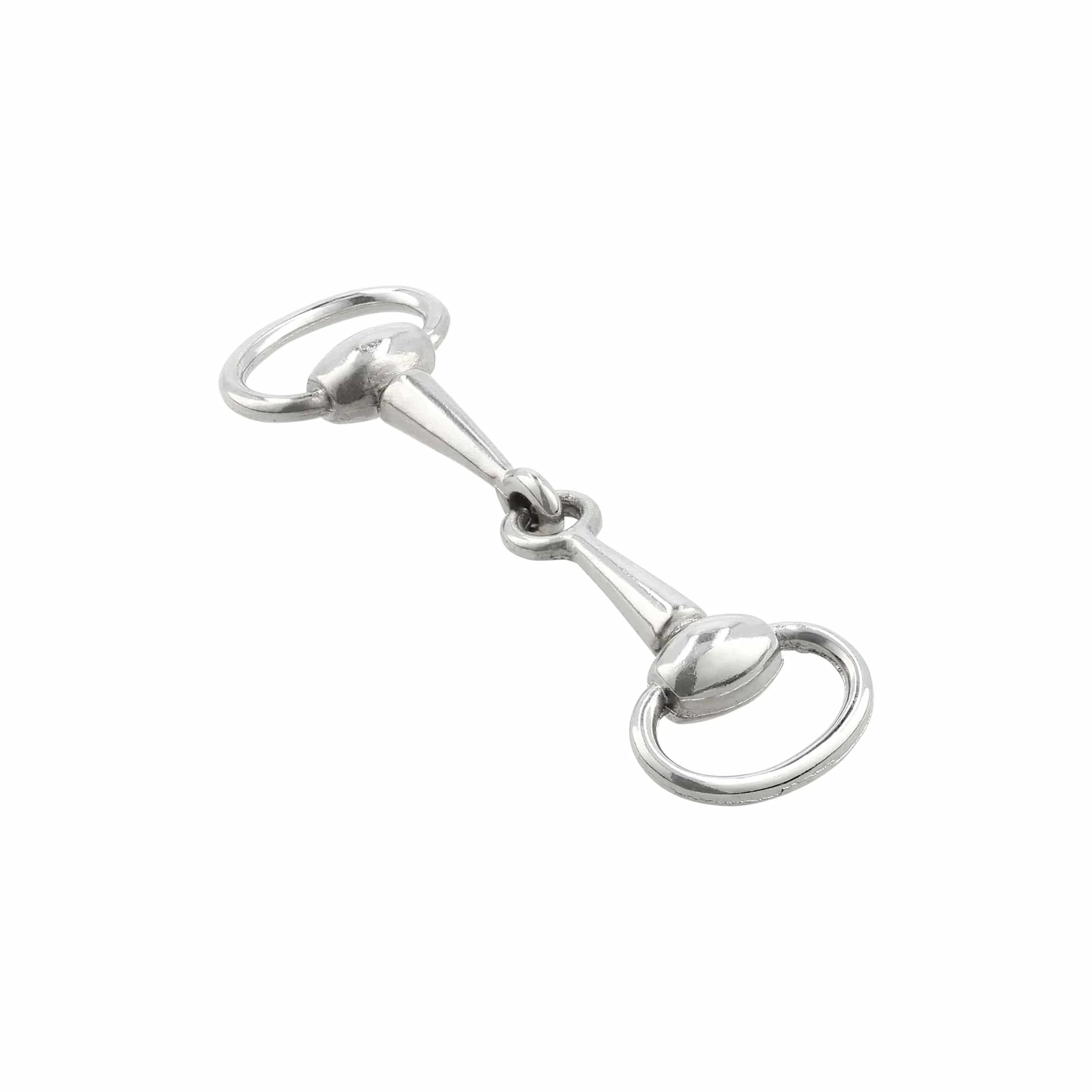 19mm Shiny Nickel, Loafer Shoe Buckle, Zinc Alloy, #SB-130-NIC