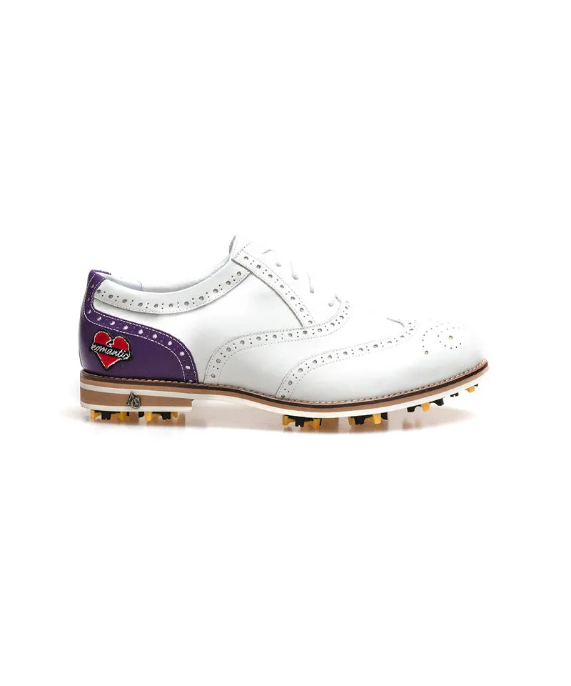 ALL CLASSIC Golf Normantic Noble Wingtip Classic Golf Shoes - Purple 2