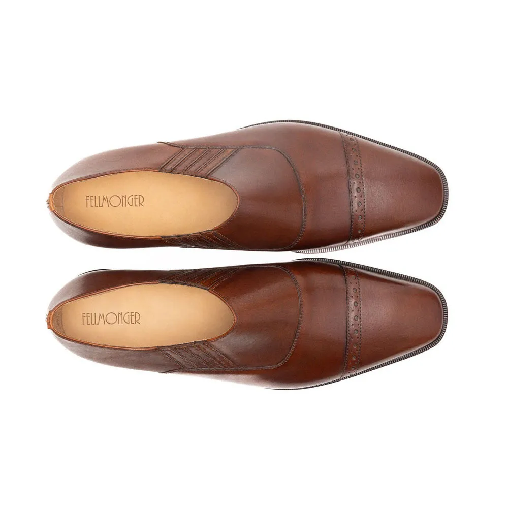 Brown Lazyman Toecap Loafers