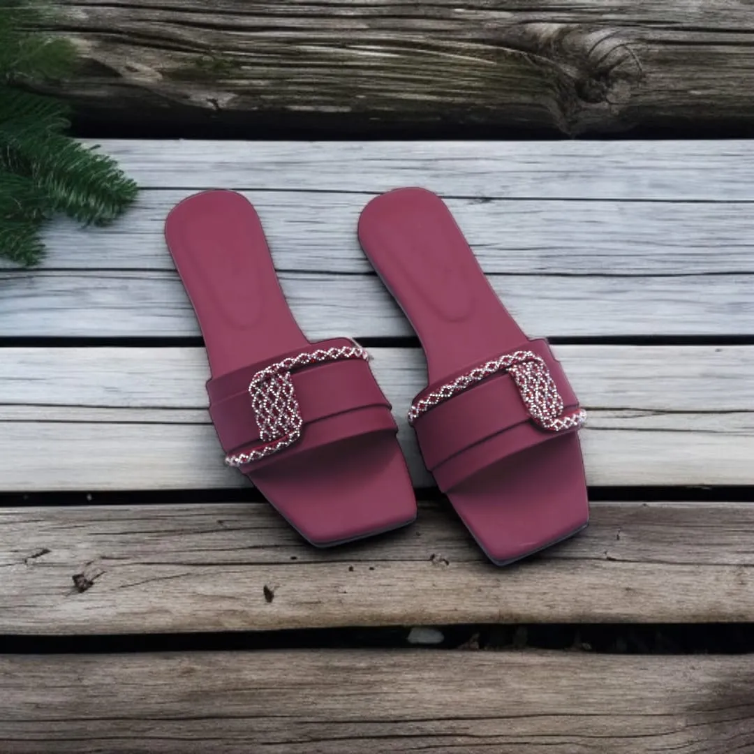 Chain Elegance Sandals
