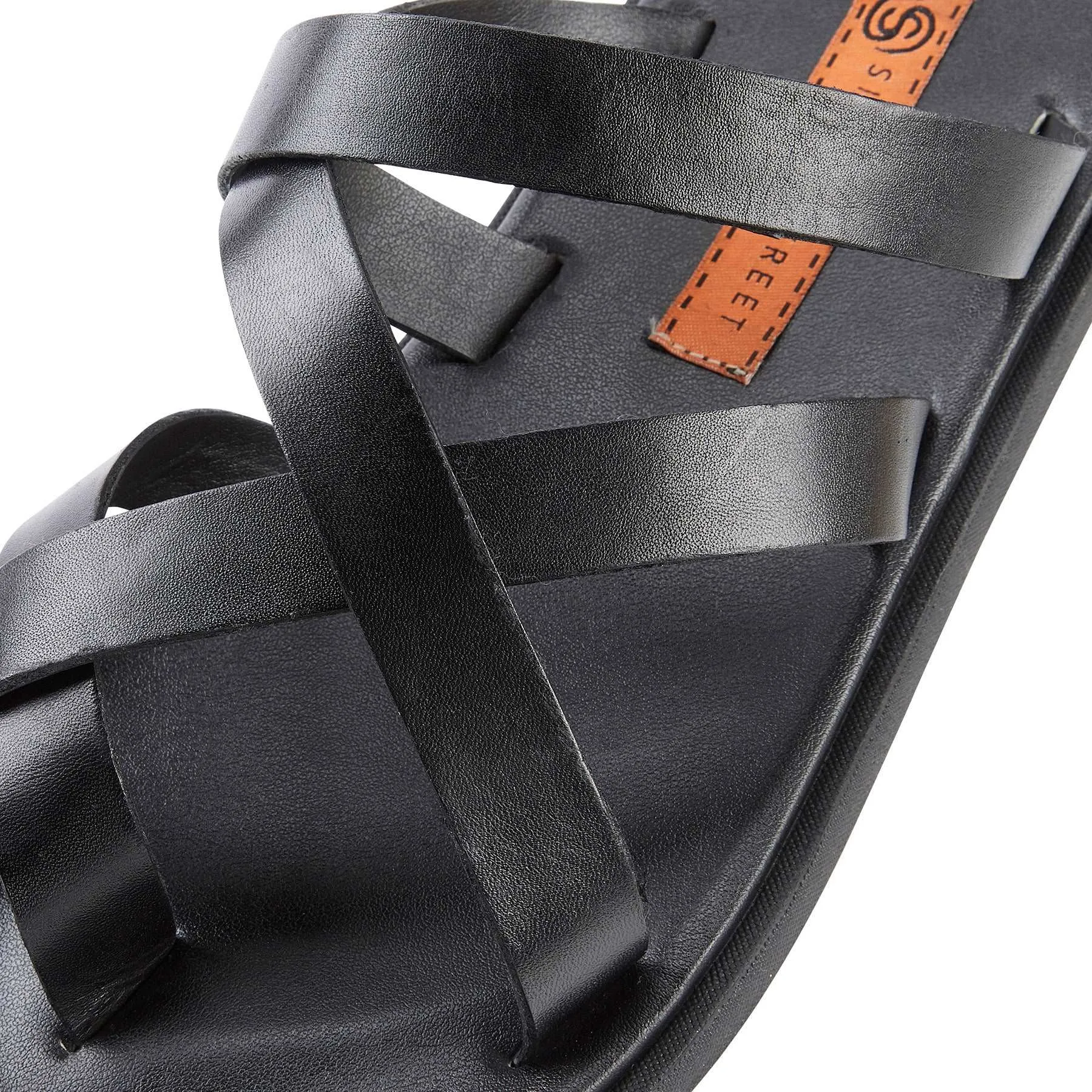 CROUCHEND Mens Sandals Black