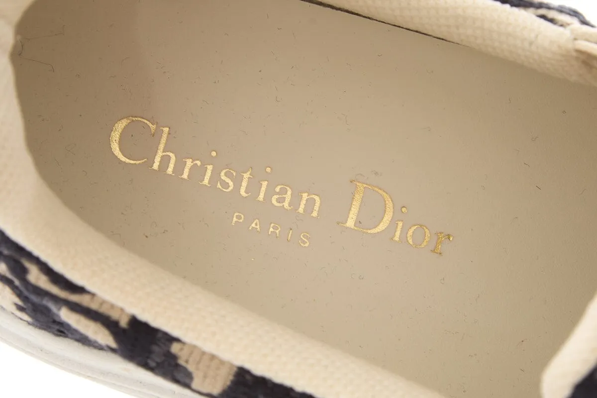 Dior Cream and Multi Color Solar Sneakers SZ 40.5