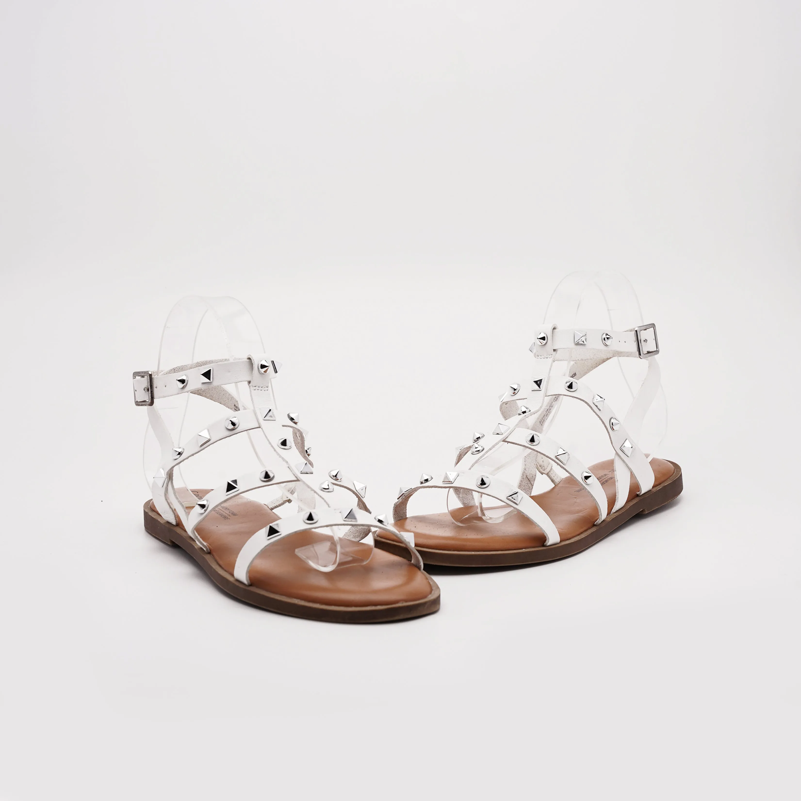 George Studded Strap Sandals