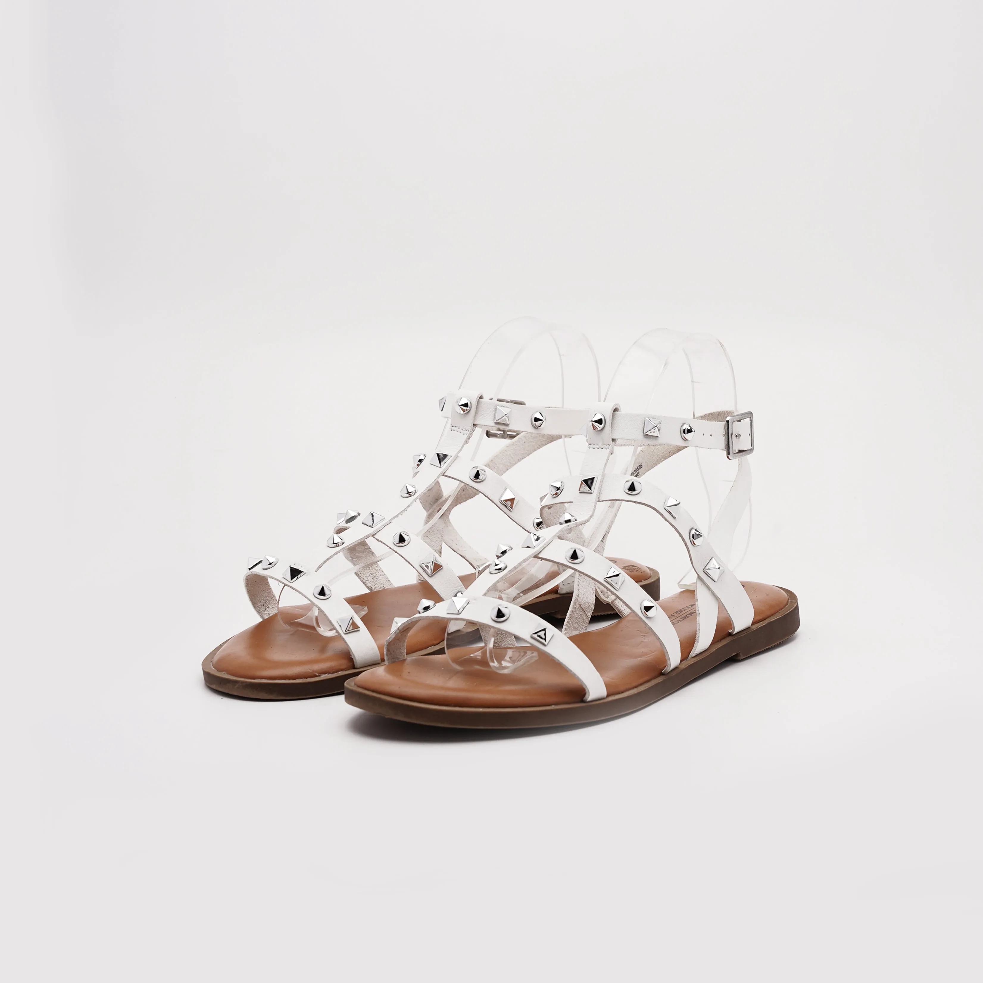George Studded Strap Sandals