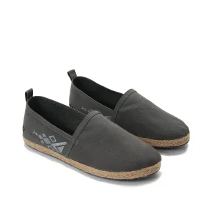 Grey men with grey embroideries  Espadrilles-7007