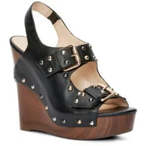 Jessica Simpson Tymina Women's Studded Leather Platform Wedge Sandals