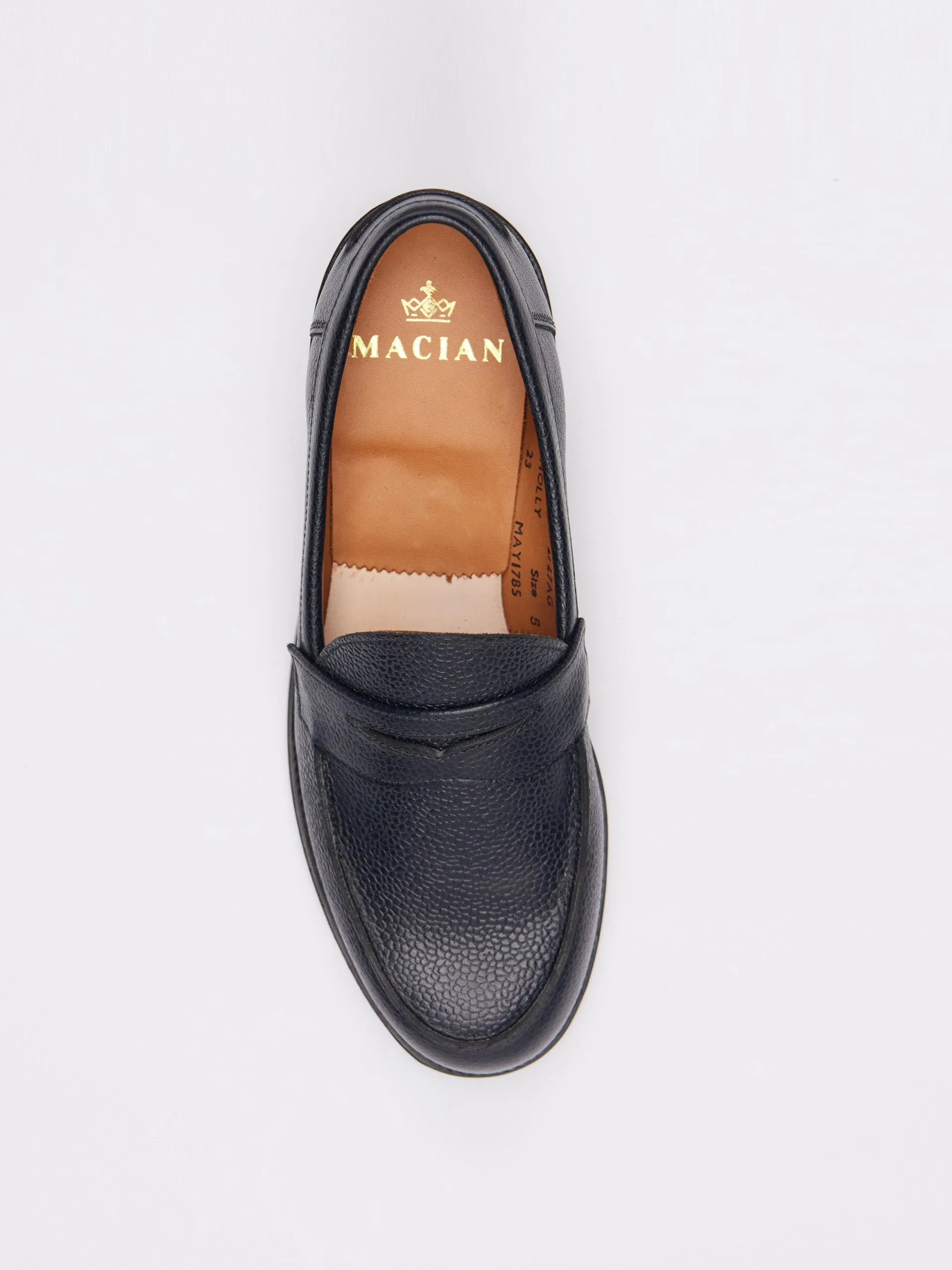 Midnight navy Ludo Penny loafer