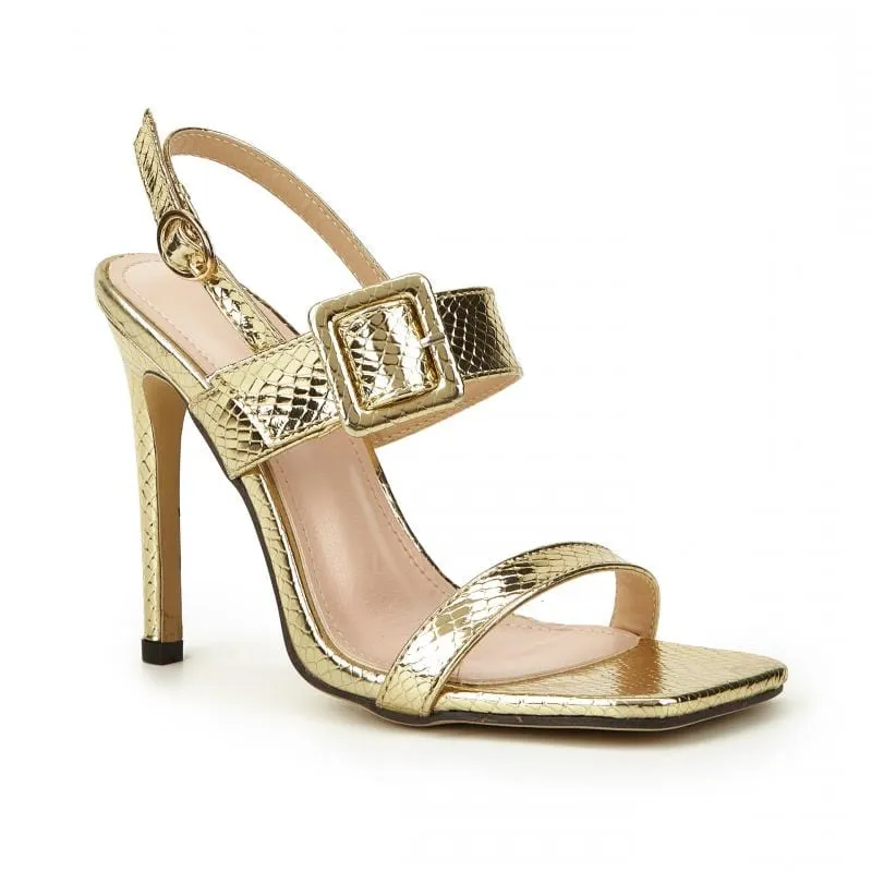 Minimalist Heel Sandals