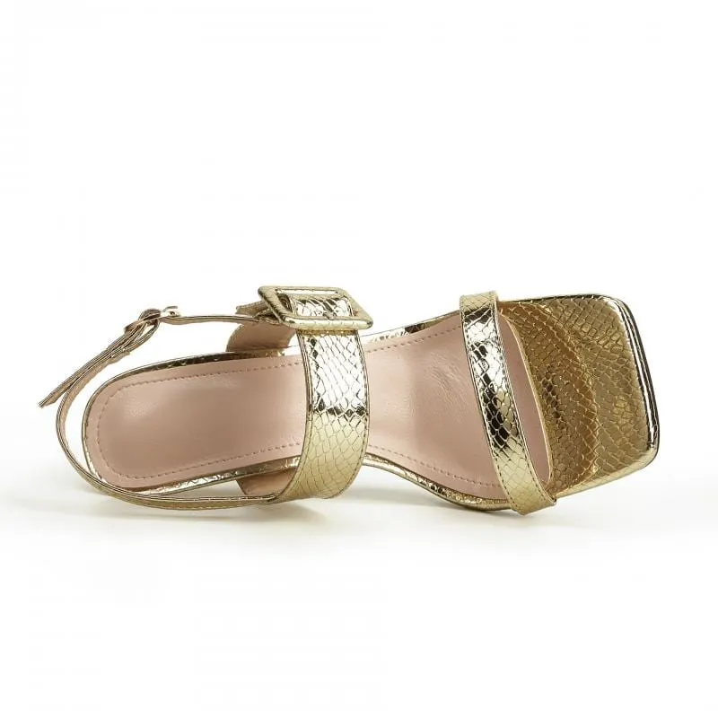 Minimalist Heel Sandals