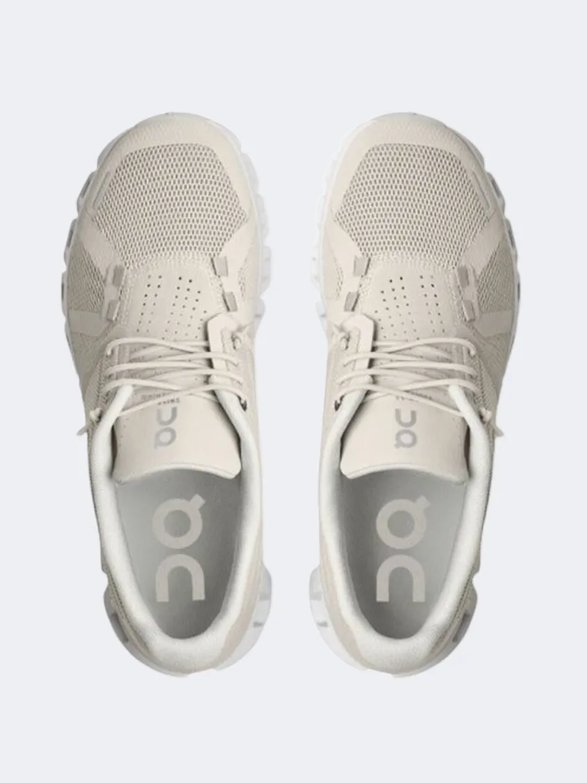 On Cloud 5 Women Lifestyle Shoes Pearl/White