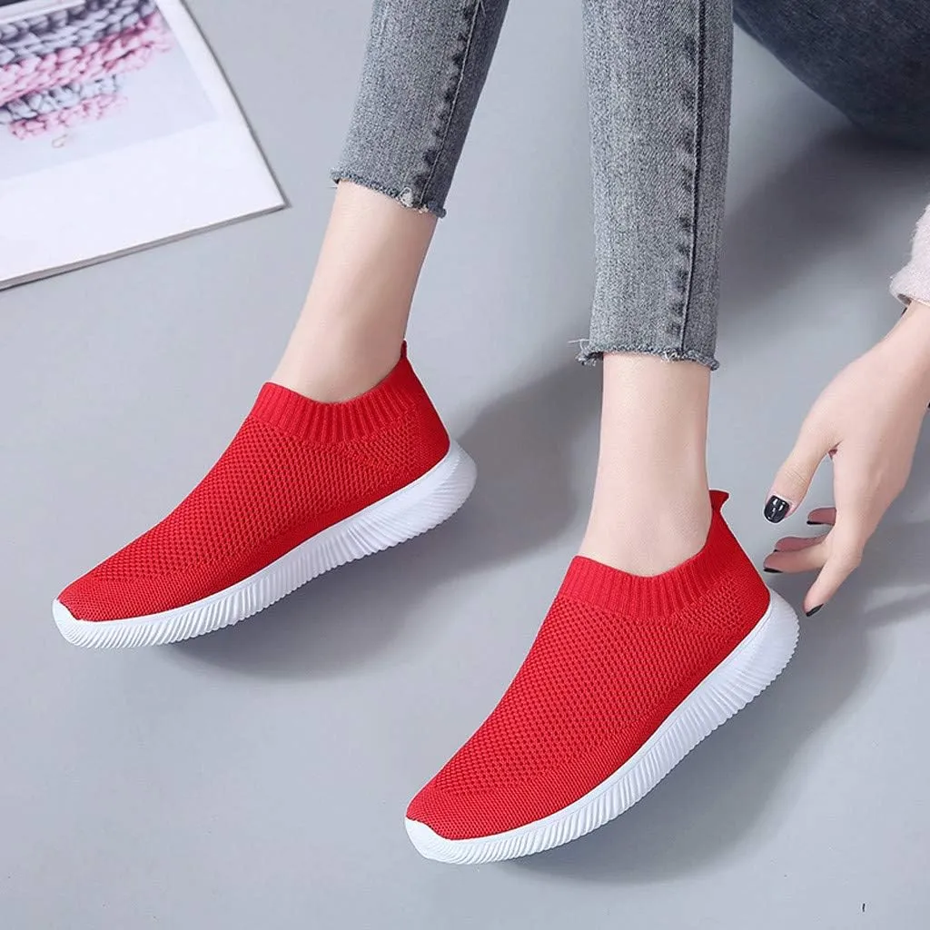 Orthopedic Casual Walking Shoes for Women Slip On Sneakers with Arch Support Comfortable Loafers Plantar Fasciitis Relief Foot Pain Diabetic