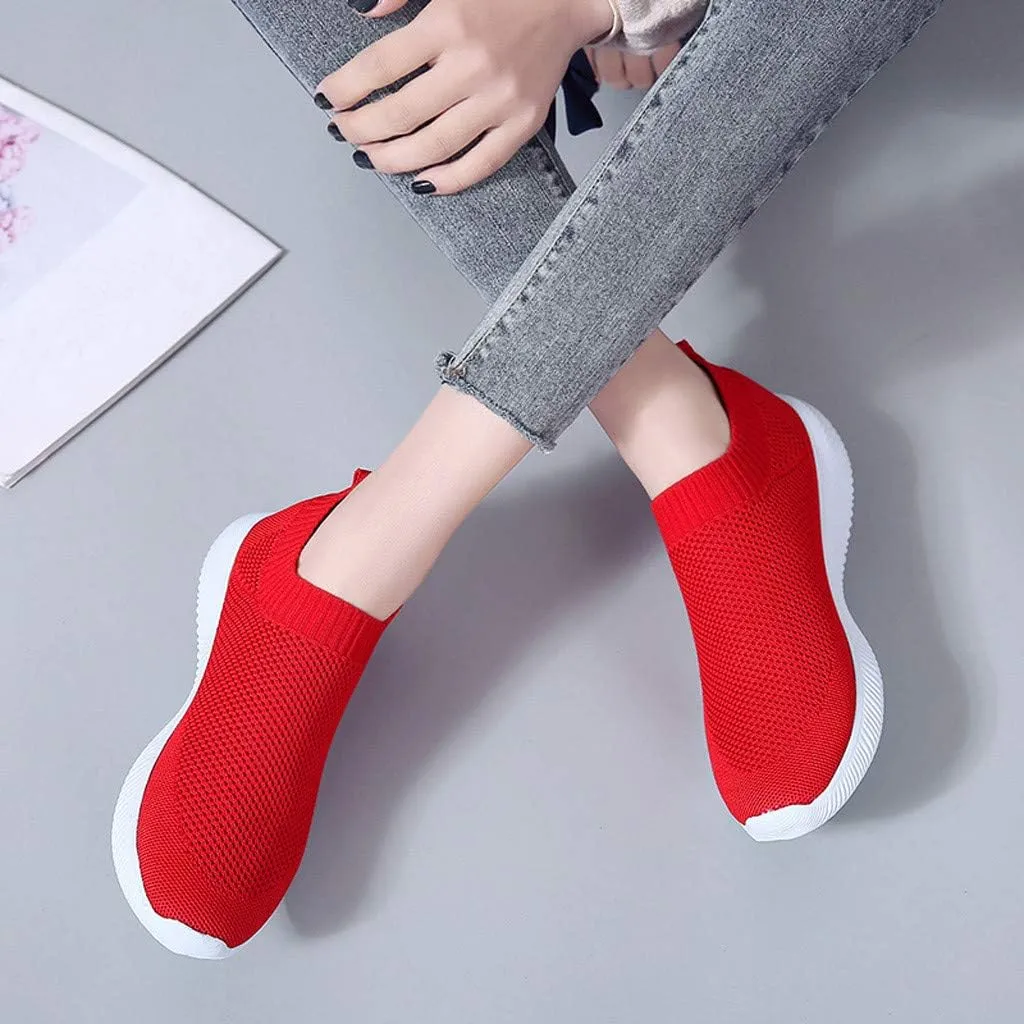 Orthopedic Casual Walking Shoes for Women Slip On Sneakers with Arch Support Comfortable Loafers Plantar Fasciitis Relief Foot Pain Diabetic