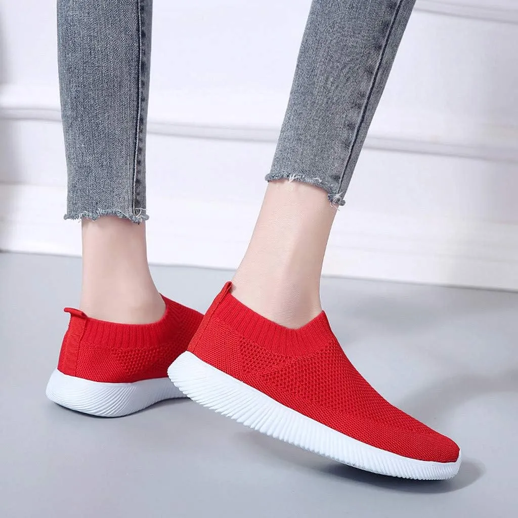 Orthopedic Casual Walking Shoes for Women Slip On Sneakers with Arch Support Comfortable Loafers Plantar Fasciitis Relief Foot Pain Diabetic