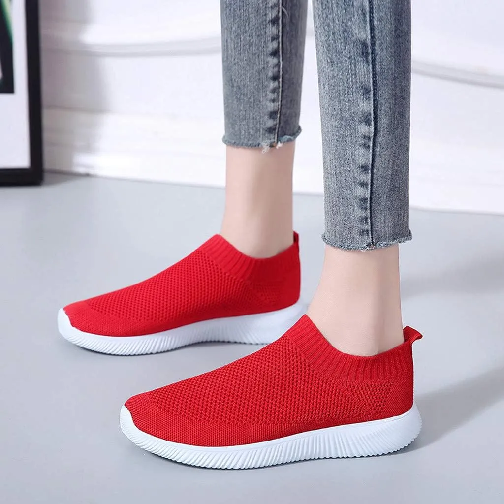Orthopedic Casual Walking Shoes for Women Slip On Sneakers with Arch Support Comfortable Loafers Plantar Fasciitis Relief Foot Pain Diabetic