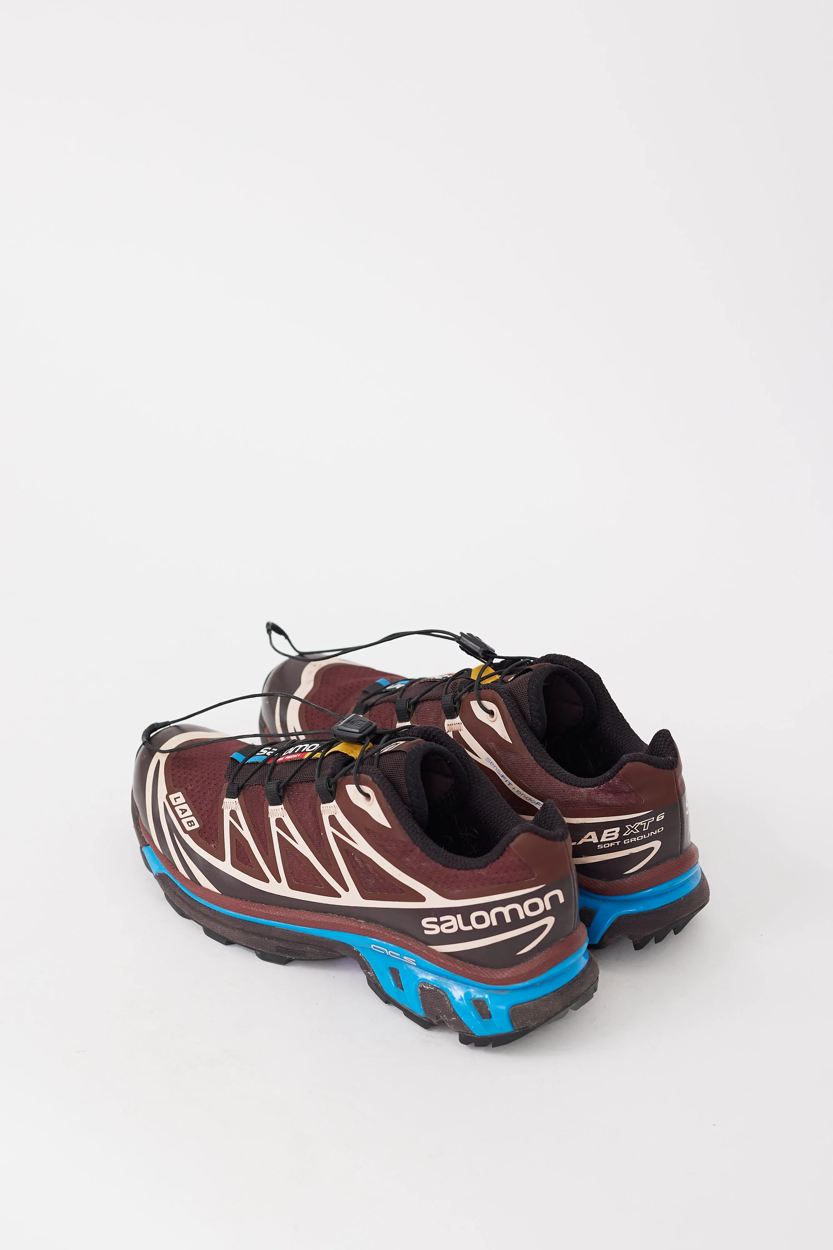 Red & Multicolour S-Lab XT 6  Sneaker