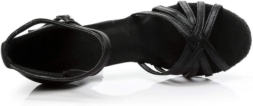 Sandals Dance Shoes Ballroom Latin Women's Color Fashion Prom Women's Sandals Women Sandals Wedge Dress Sandals for Women