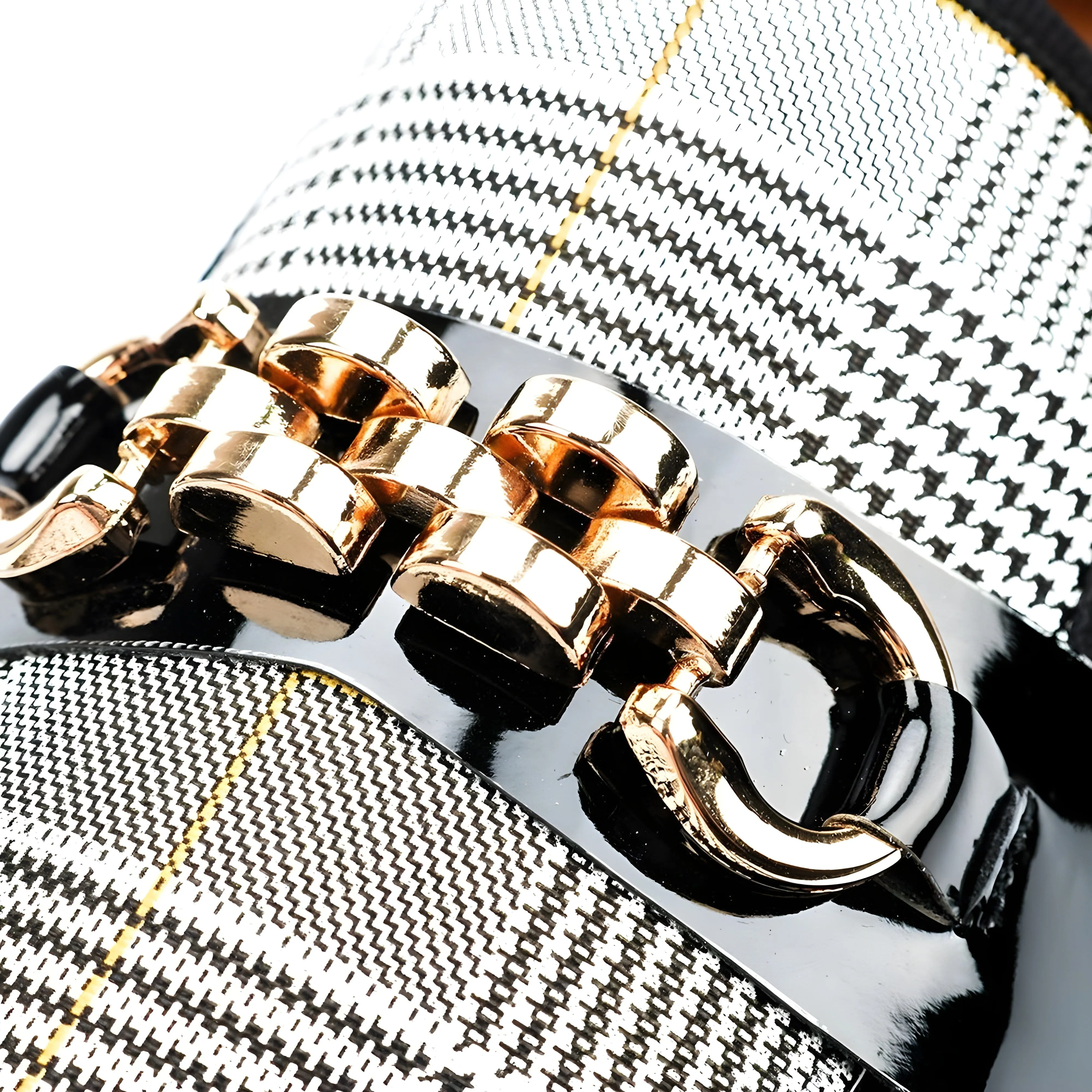 The Fabian Plaid Penny Loafers