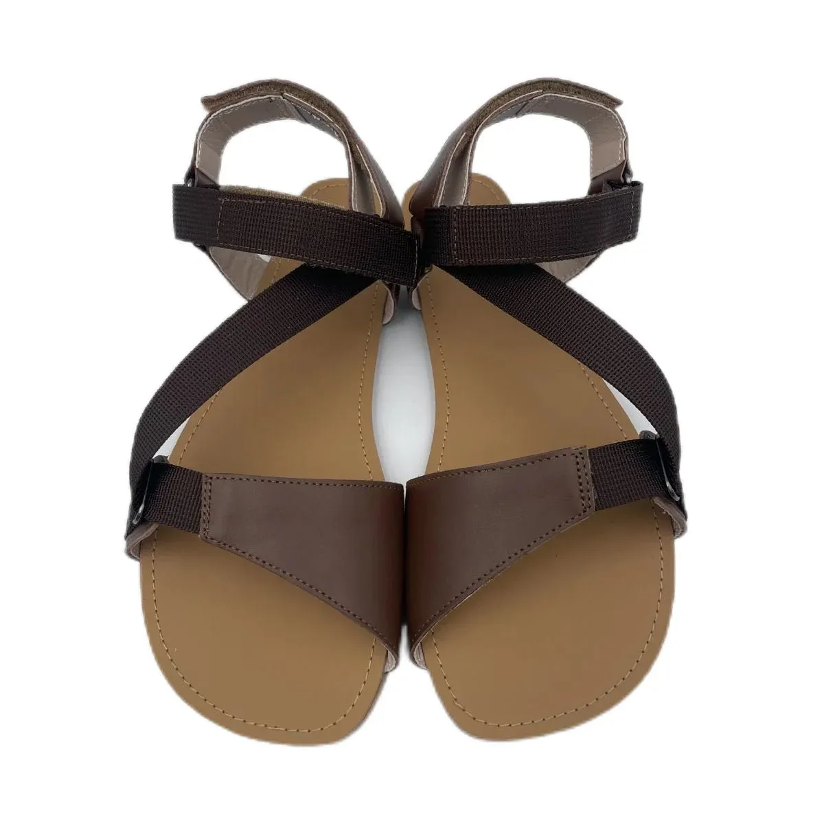 Tipsietoes Barefoot Leather Flat Sandals