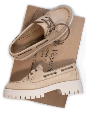 Track Sole Vegan Wildleder Loafers