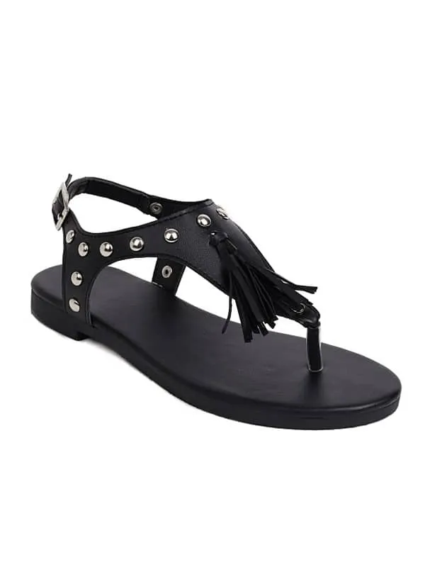 Vintage Roman Style Rivets&Sandals