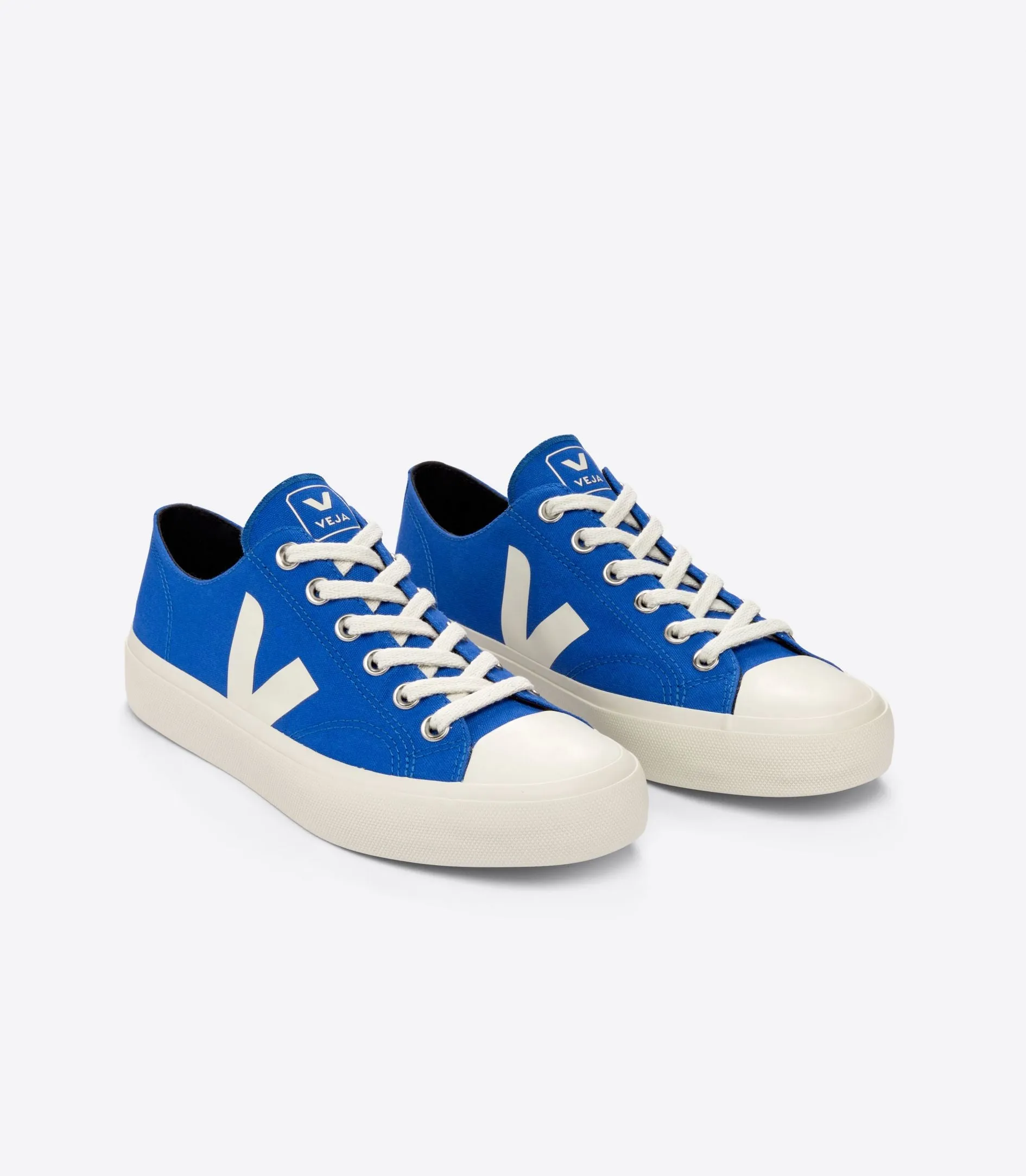 WATA II LOW CANVAS SKO BLÅ