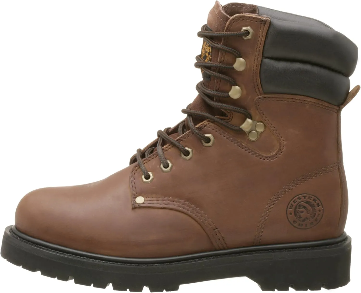 Western Chief Men's Expedition 629 8" Plain Toe Work Boot