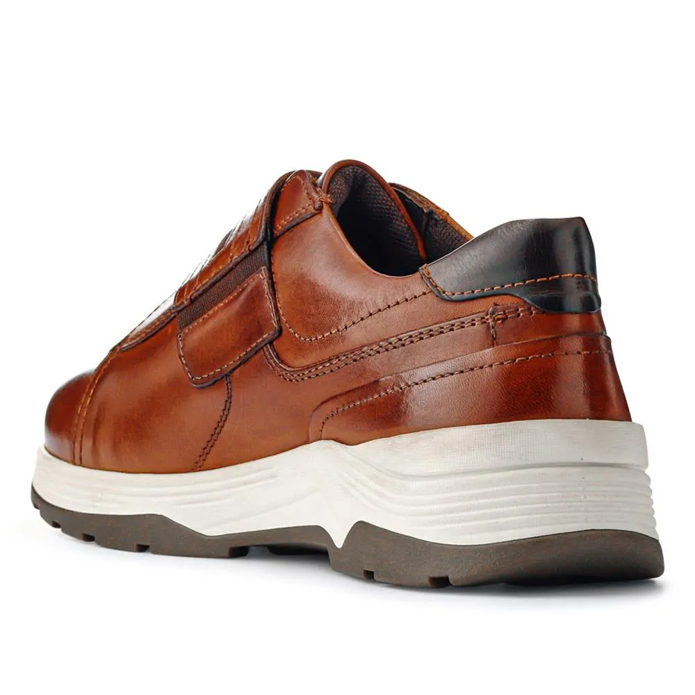 Wide-Fit Touch-Fasten Shoes - CALLUM / 326 961