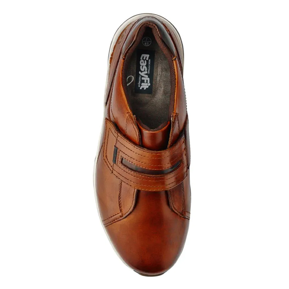 Wide-Fit Touch-Fasten Shoes - CALLUM / 326 961