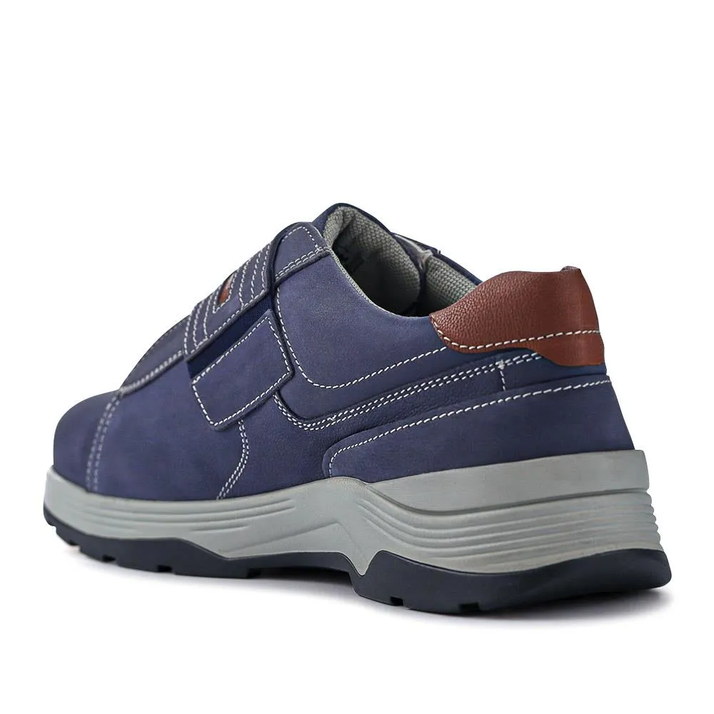 Wide-Fit Touch-Fasten Shoes - CALLUM / 326 961