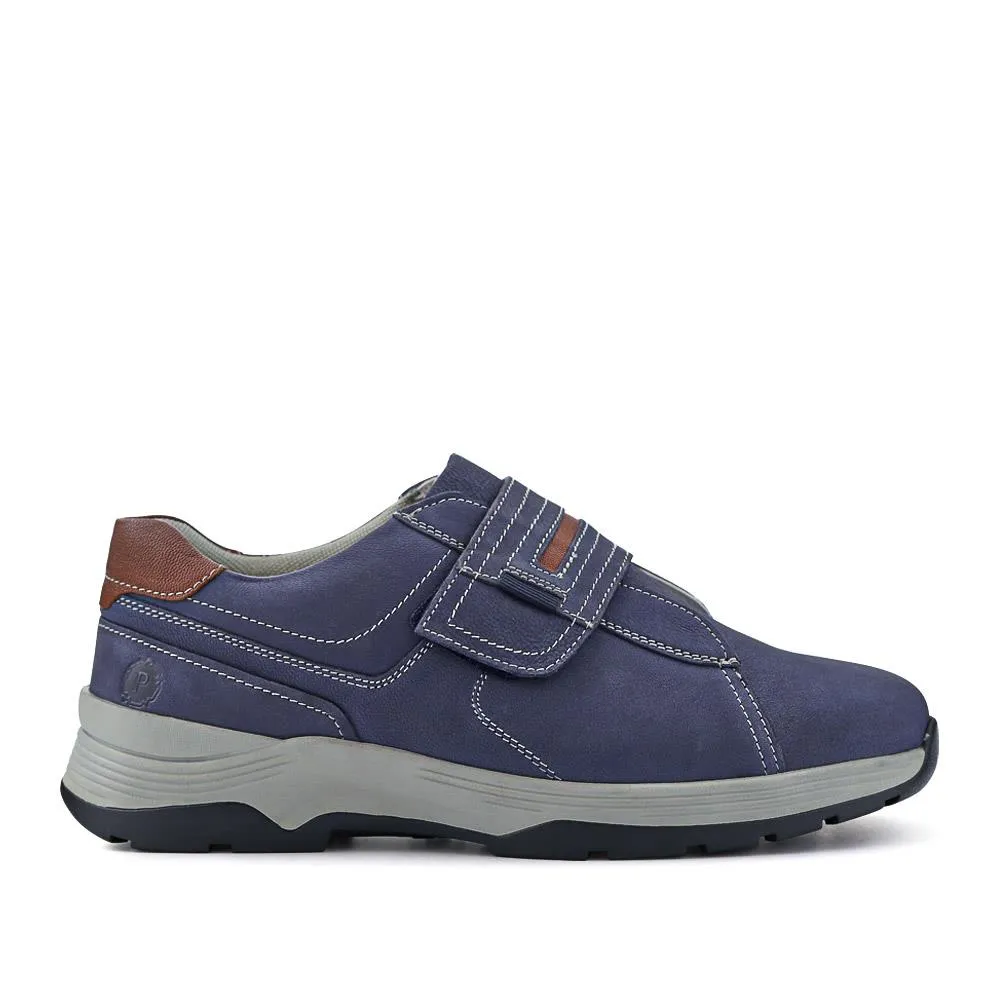 Wide-Fit Touch-Fasten Shoes - CALLUM / 326 961