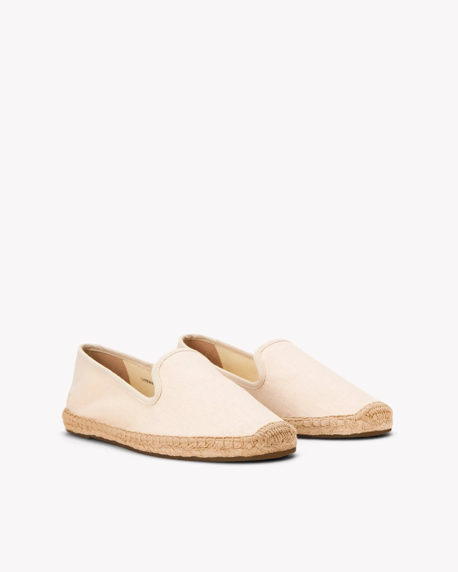 Womens_Espadrilles_The Smoking_Linen Colors_Ivory - Tonal