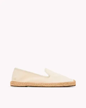 Womens_Espadrilles_The Smoking_Linen Colors_Ivory - Tonal